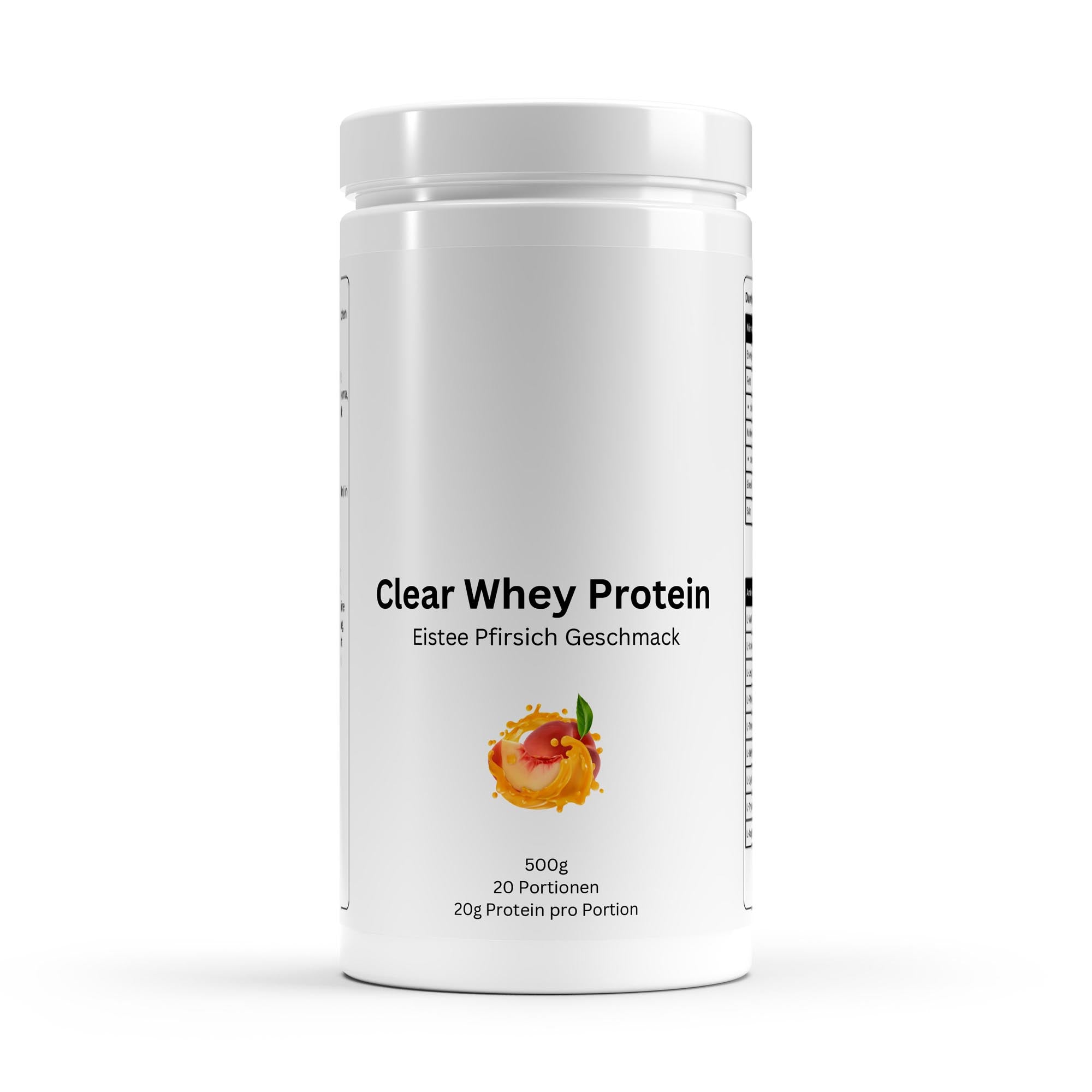 Clear Whey Protein 500g Sabor Pêssego